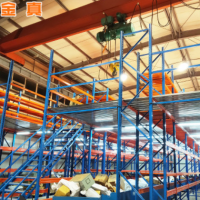 重型貨架倉儲設備中型貨架 倉儲可拆裝組裝平臺式閣樓倉庫貨架