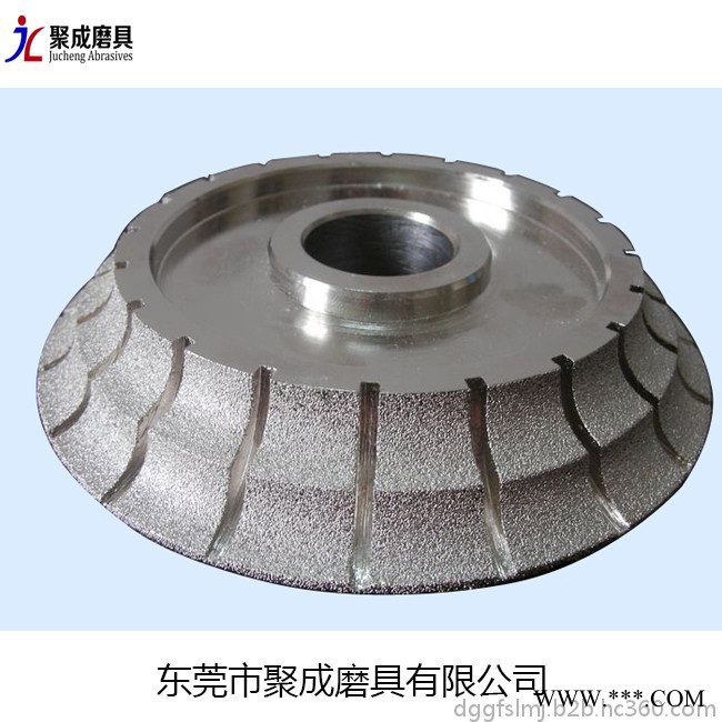 聚成按客戶需求定制各種規(guī)格電鍍砂輪石材磨邊砂輪電鑄砂輪