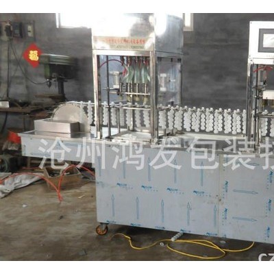 直銷冰糖葫蘆灌裝封口機糖葫蘆鋁箔封口機塑瓶屋頂瓶灌裝機