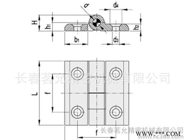 elesa 品牌——陽(yáng)極氧化鋁制鉸鏈 CMM-AL 長(zhǎng)春茗允 代理