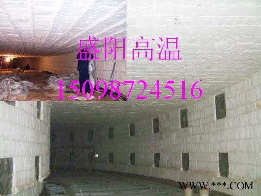 供應盛陽高溫材料高鋁型熱處理爐保溫專用耐火纖維毯